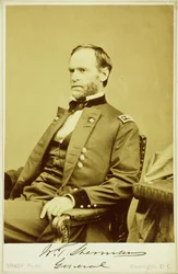 Porträtfotografie von William Tecumseh Sherman
