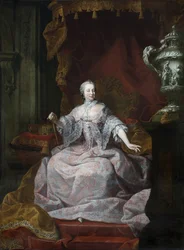 Porträt der Kaiserin Maria Theresia von Österreich (1717-1780)