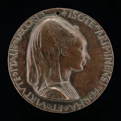 Isotta degli Atti, 1432-1474, Geliebte 1446, dann Ehefrau nach 1453, von Sigismondo Malatesta