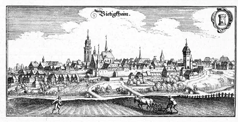 Bietigheim - Auszug aus Topographia Sueviae (Schwaben)