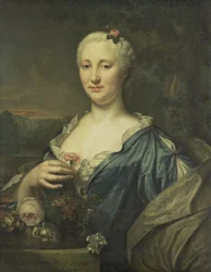 Porträt von Agnes Margaretha Albinus