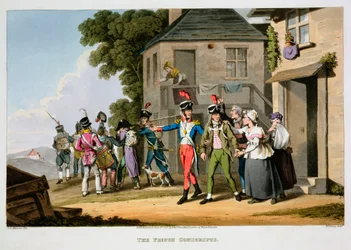 Die französischen Wehrpflichtigen, 1817