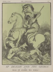 St. Drache und der Georg oder, Ist es dazu gekommen?