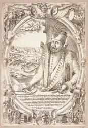 Porträt des Heerführers Nikola IV. Zrinski (Miklós IV. Zrínyi)