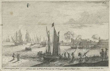 Das Beladen eines Schiffes