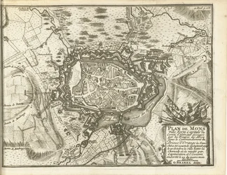 Belagerung von Bergen, 1709
