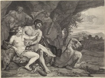 Landschaft mit Herkules und Omphale