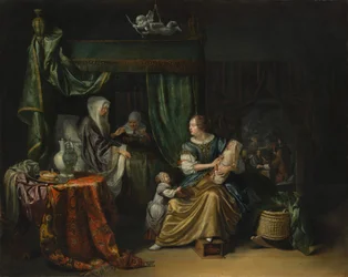 Das neugeborene Baby, 1675