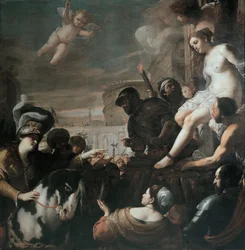 Clorinda rettet Olindo und Sophronia