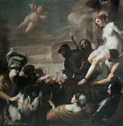 Clorinda rettet Olindo und Sophronia
