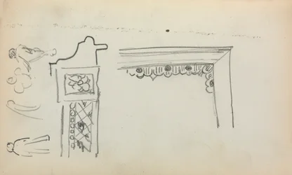 Italienisches Skizzenbuch: Architektonische Details und Figuren, Seite 199, 1898-1899