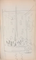 Italienisches Skizzenbuch: Boot mit Figuren Seite 172, 1898-1899