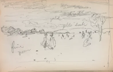 Italienisches Skizzenbuch: Landschaft Seite 57, 1898-1899