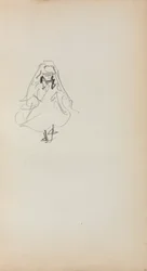 Italienisches Skizzenbuch: Stehendes Mädchen Seite 257