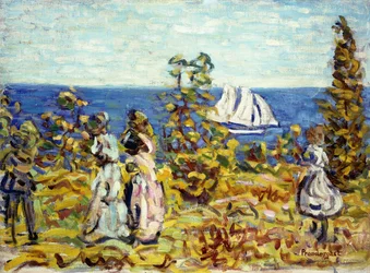 Betrachtung des Segelboots, ca. 1907-1910