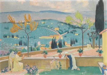 Die Verkündigung in Fiesole, 1928