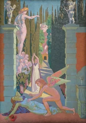 Die Geschichte von Psyche, Tafel IV. Die Rache der Venus