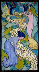 Frauen am Bach