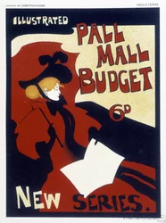 Plakat für "Illustrated Pall Mall"