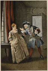 Manon und ihr Bruder - in „Histoire de Manon Lescaut et du chevalier Des Grieux“ von L