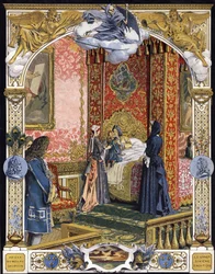 Vorgestellt von seiner Haushälterin, Madame de Ventadour