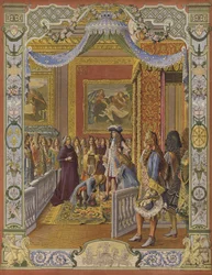 Das Lever von König Ludwig XIV.