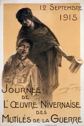 Nivernaise-Tag für den Kriegsbehindertenfonds, 1915