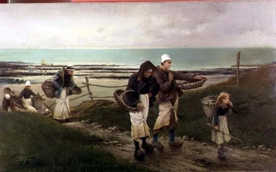 Bretonische Szene