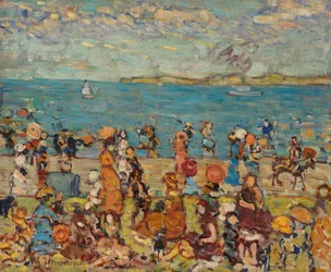 Strandszene