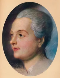 Porträt einer Dame, ca. 1751