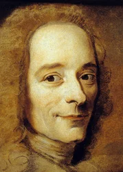 Francois Marie Arouet alias Voltaire (Pastell auf Papier)