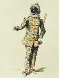 Harlekin im Jahr 1671
