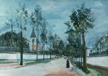 Die Vorstadtstraße