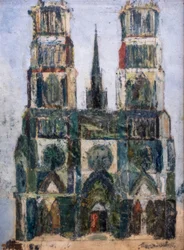 Große Kathedrale oder Kathedrale von Orléans
