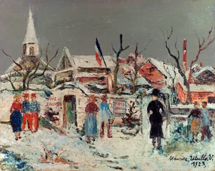 Landschaft unter dem Schnee, Maixe