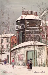 Le Moulin de la Galette, ca. 1933