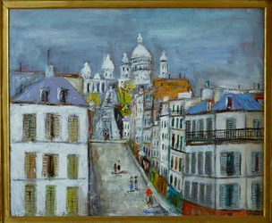 Rue Chappe, Montmartre, ca. 1937