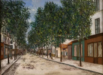 Straße nach Puteaux