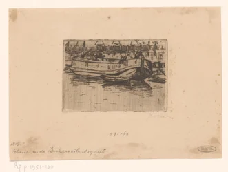 Boot in der Bickersgracht, Amsterdam