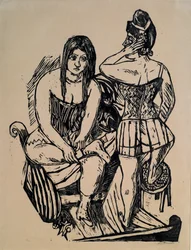 Bei der Toilette