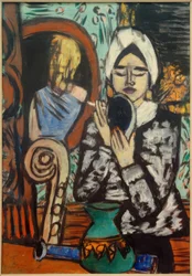 Dame mit Spiegel