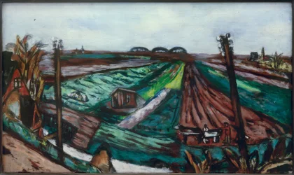 Polderlandschaft mit Hembrug