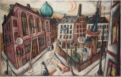 Die Synagoge in Frankfurt am Main