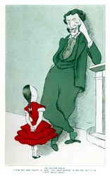 Matthew Arnold 1822-1888 und seine Nichte, 1904