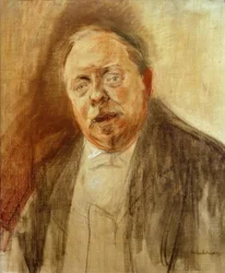 Bildnisstudie Freiherr Alfred von Berger