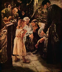 Christus im Tempel, 1879