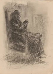 Frau des Künstlers