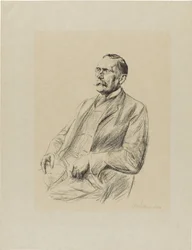 Porträt Wilhelm Bode (1845-1929)