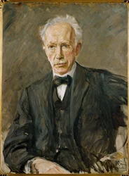 Porträt des Komponisten Richard Strauss