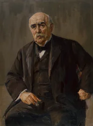 Porträt des Bankiers Eugen Gutmann